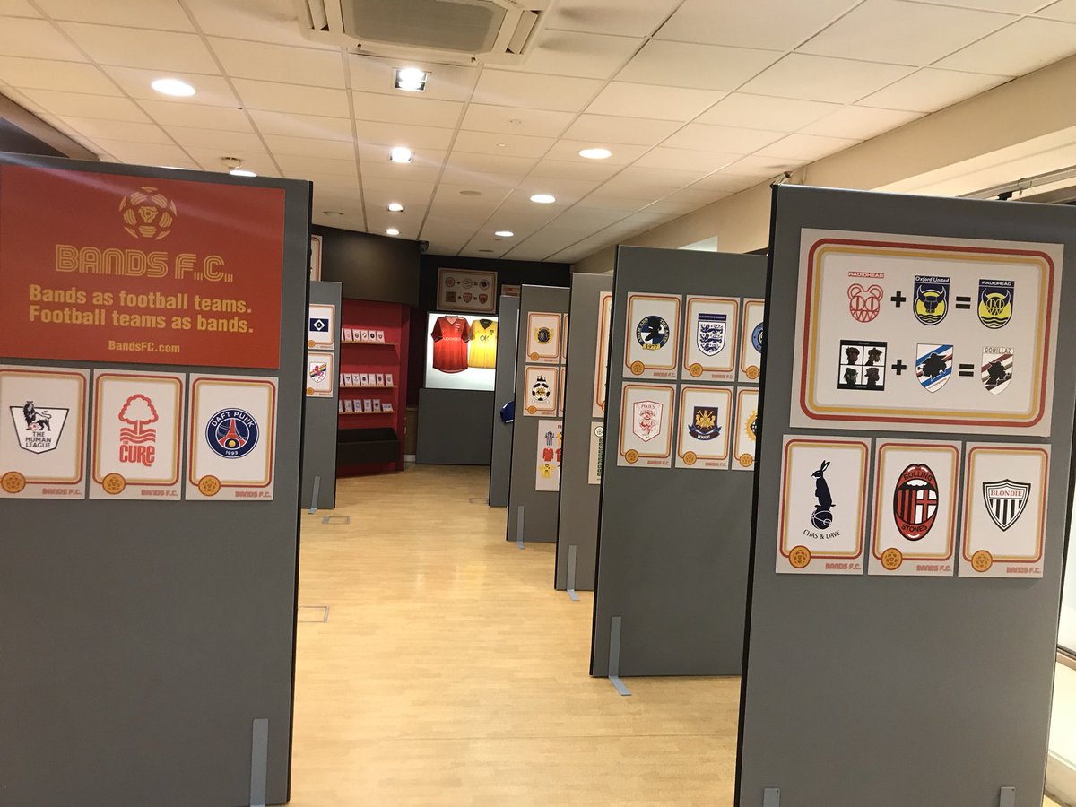 Bands FC Exhibition Nottingham Tourism Centre