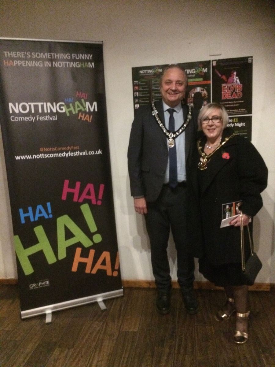 Sheriff of Nottingham at Nottingham Comedy Festival