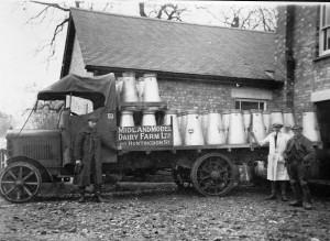 ErnW14  Colson Bassett Dairy 1923, milk waggon