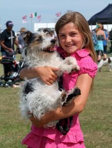 All About Dogs Show Girl With Dog