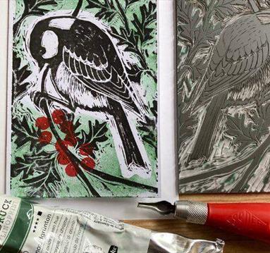 Linocut Printmaking with Elaine Winter
