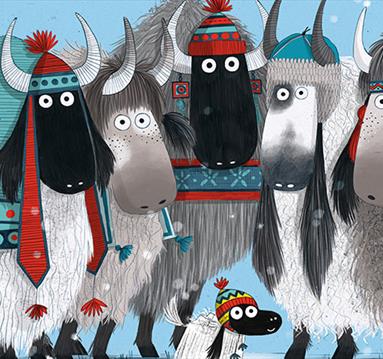 Animated Yaks