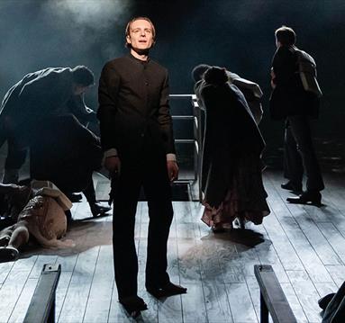 Hamlet on stage