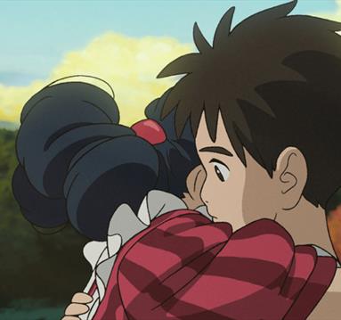 Artwork from the movie the boy and the heron