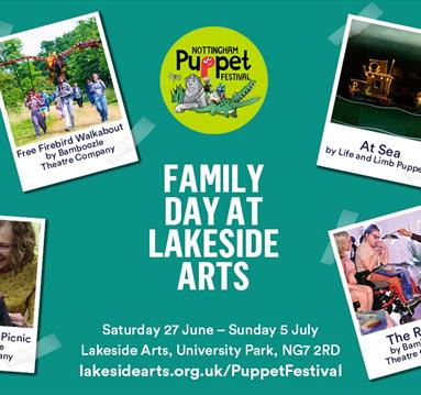 Nottingham Puppet Festival Family Day at Lakeside Arts