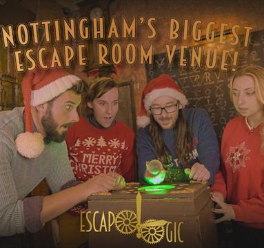 Christmas fun at Escapologic