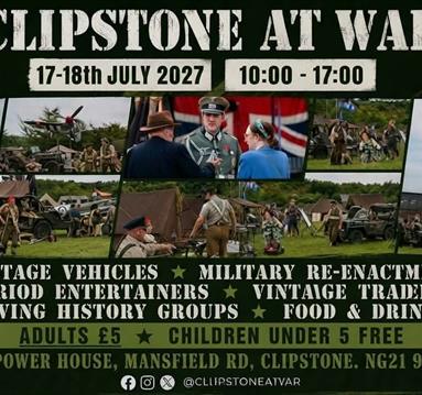 Clipstone at War 2027
