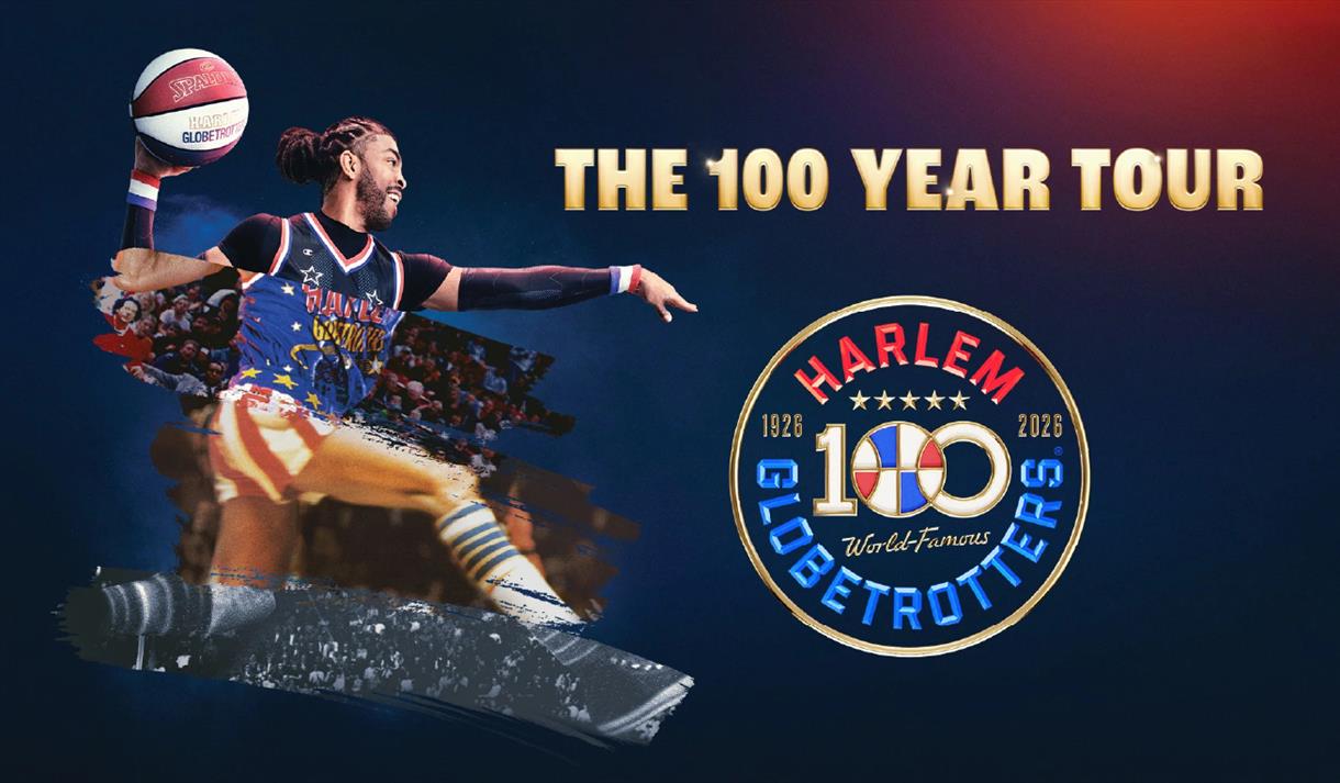 Event banner featuring a basketball player preparing to throw a ball