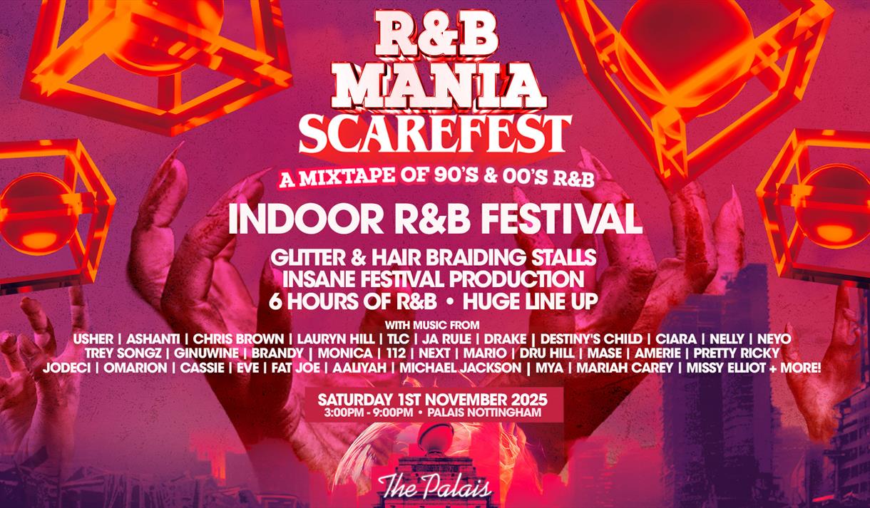 RNB MANIA | Nottingham's Halloween R&B Festival
