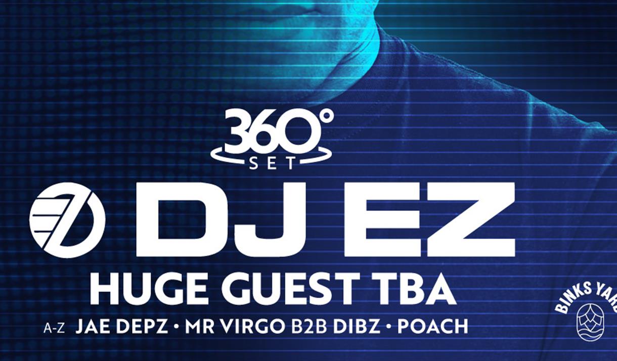 tour poster of dj ez