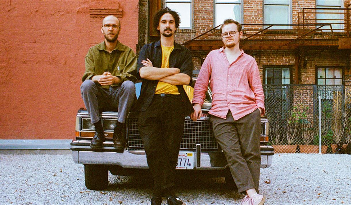 the three members of the band