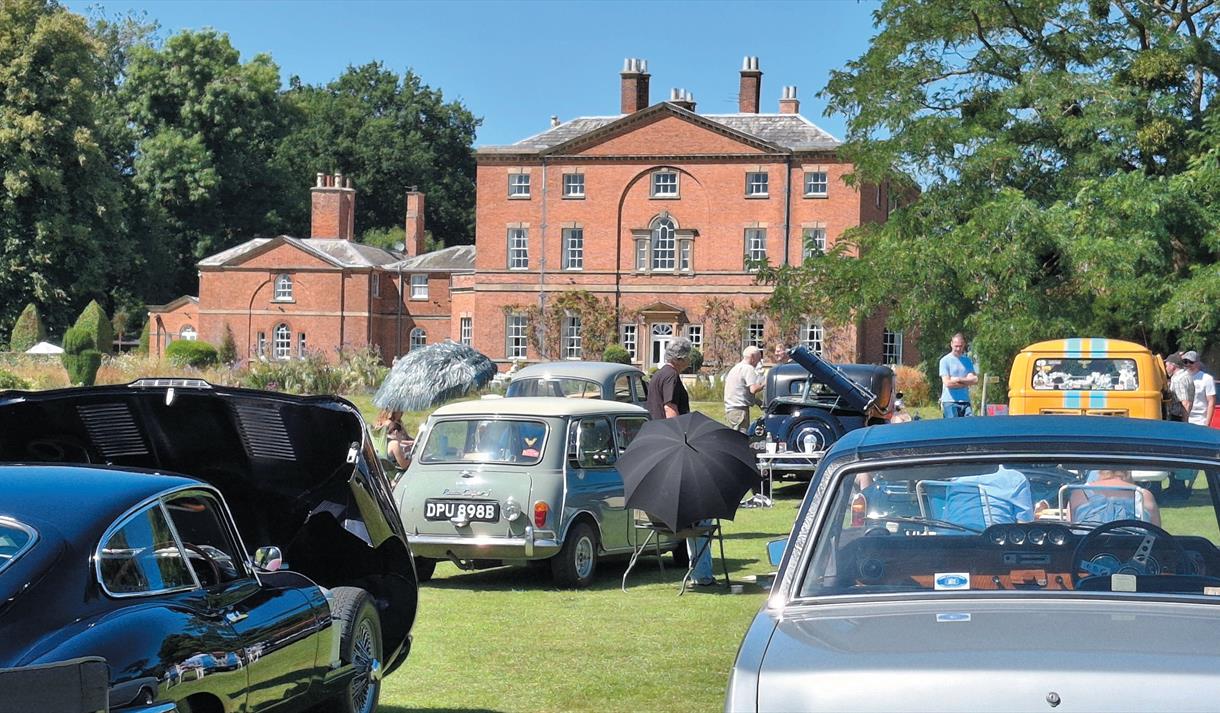Classic Car & Motorcycle show event Image 
