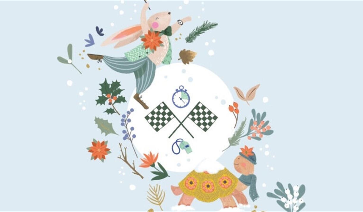 Tutti Frutti presents HARE AND TORTOISE event poster 
