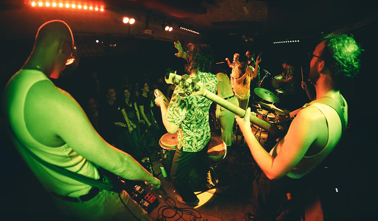 a concert performance
