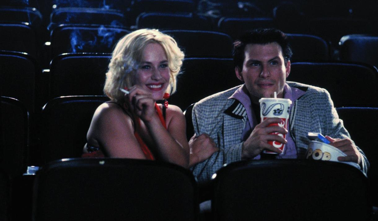 a couple in the cinema