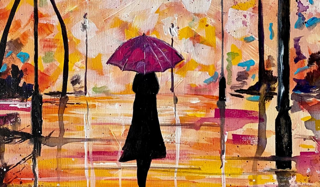Paint Parisian Stroll at The Alchemist with The Paint Club
