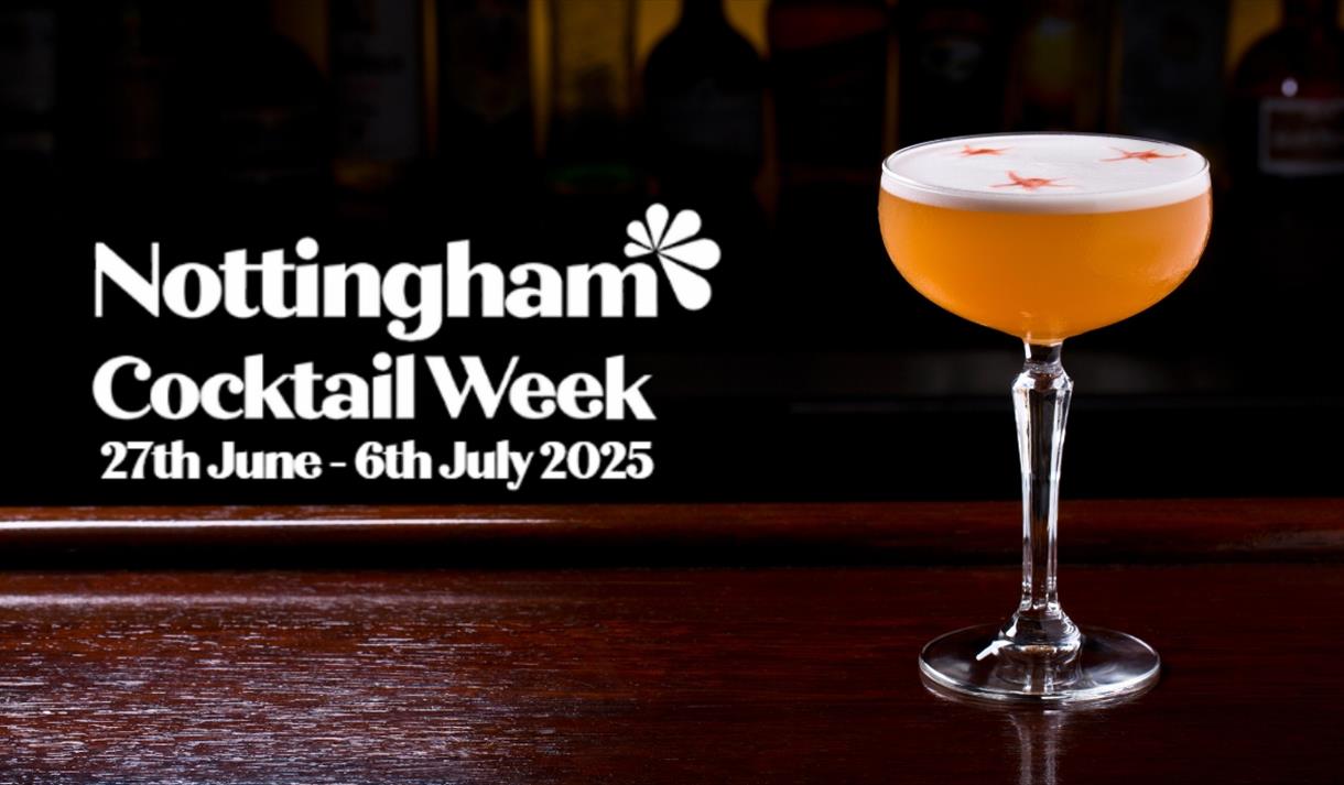 Poster for Nottingham cocktail week