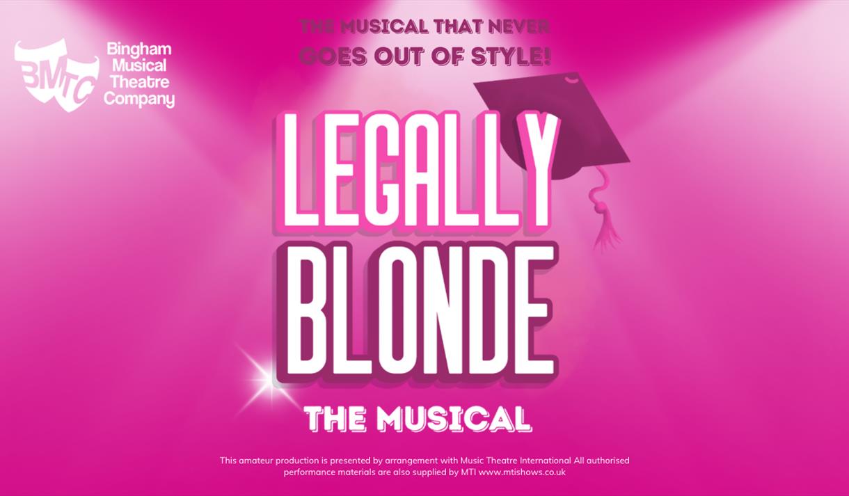 Legally Blonde Theatre poster