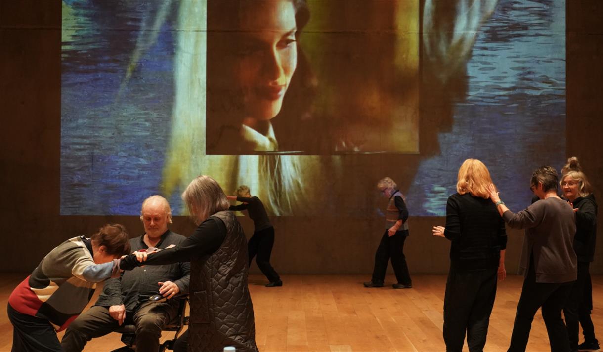 image of a dance workshop