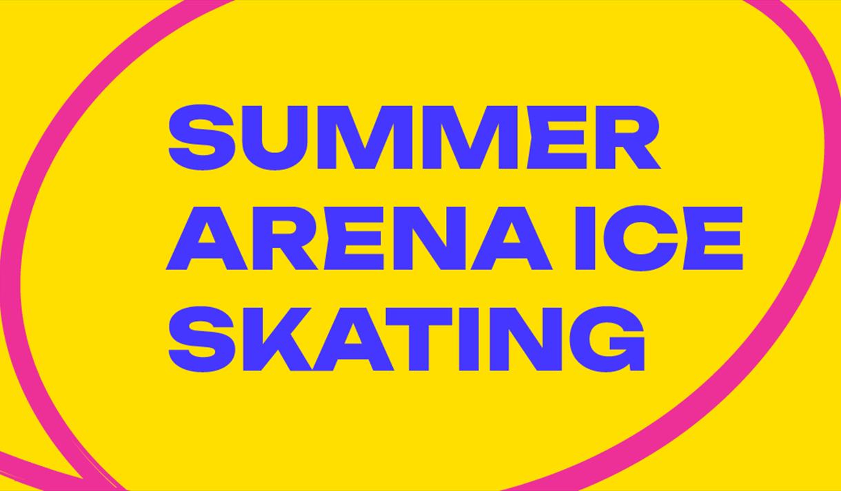 Summer Ice Skating poster