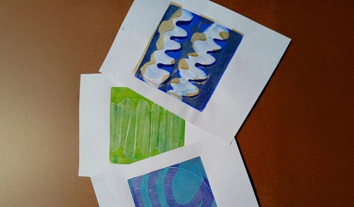 CURVES IN NATURE PRINTMAKING With Ruth Lewis-Jones event Image  
