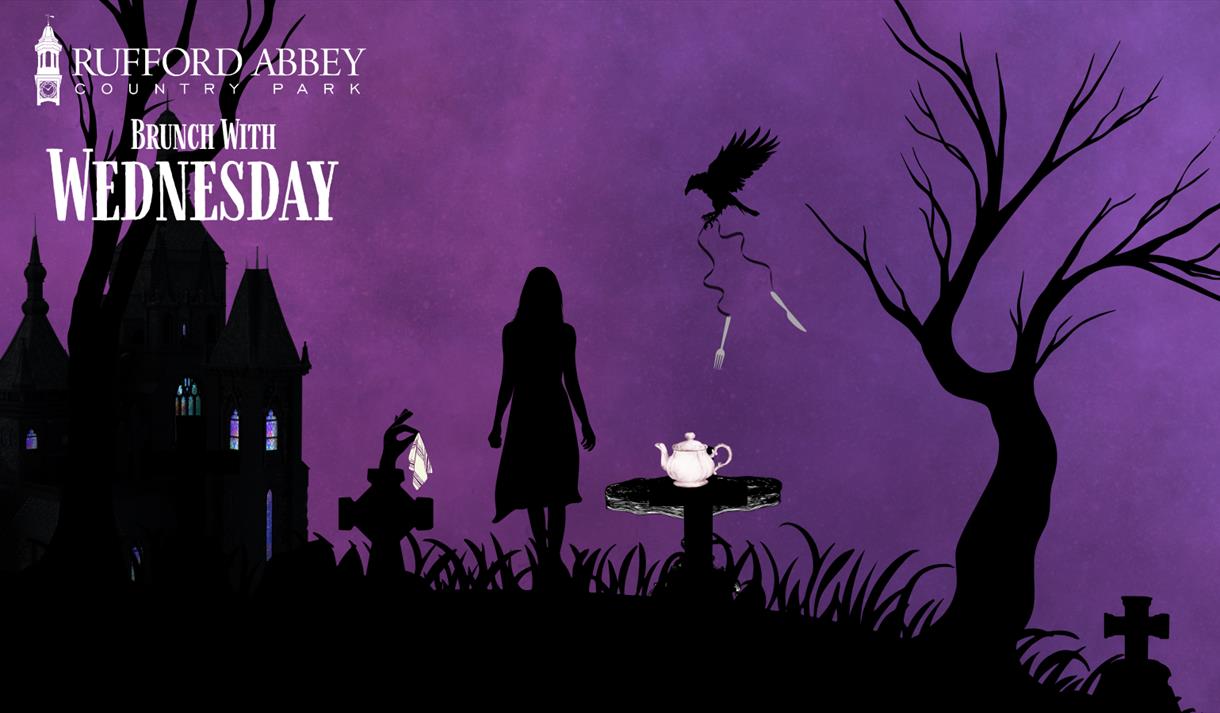 Brunch with Wednesday event graphic 
