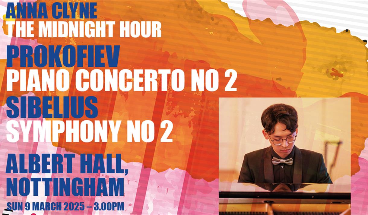 Sibelius Spring Concert - Nottingham Philharmonic Orchestra event poster
