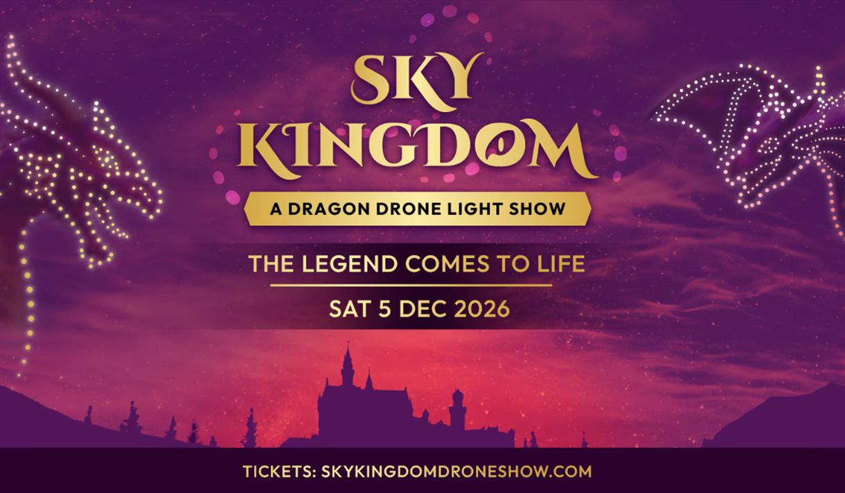 Sky Kingdom: A Dragon Drone Light Show
