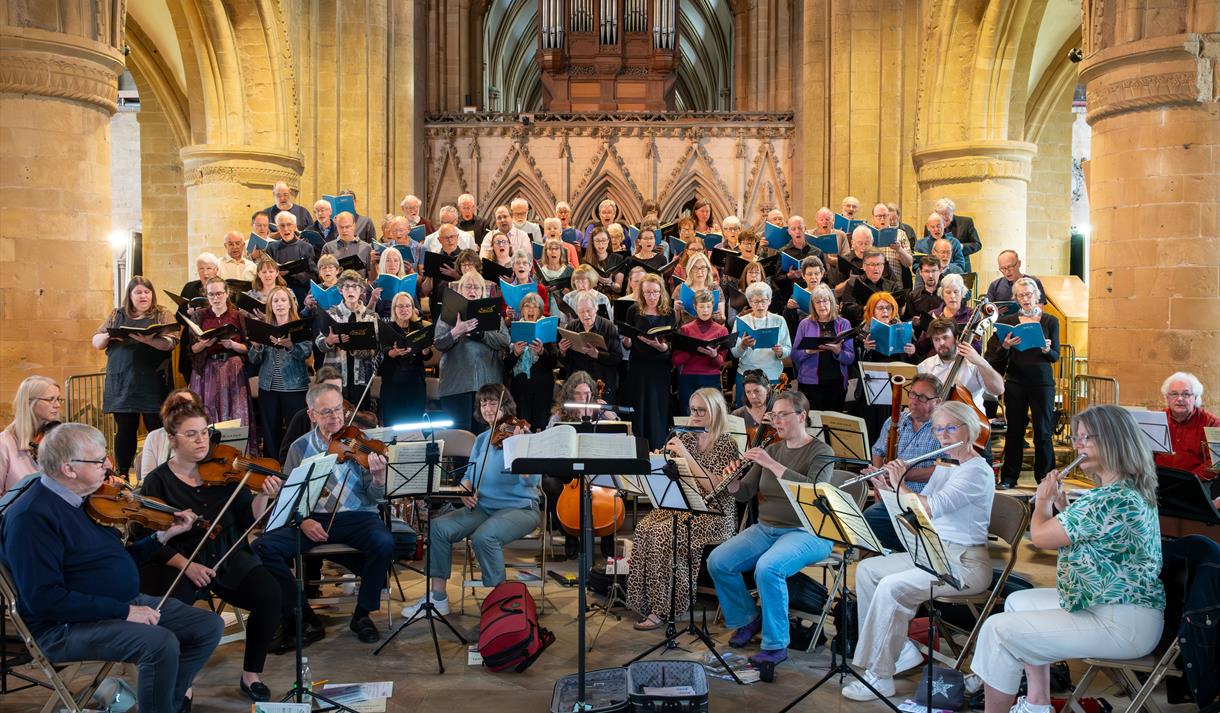 Photo of the orchestra