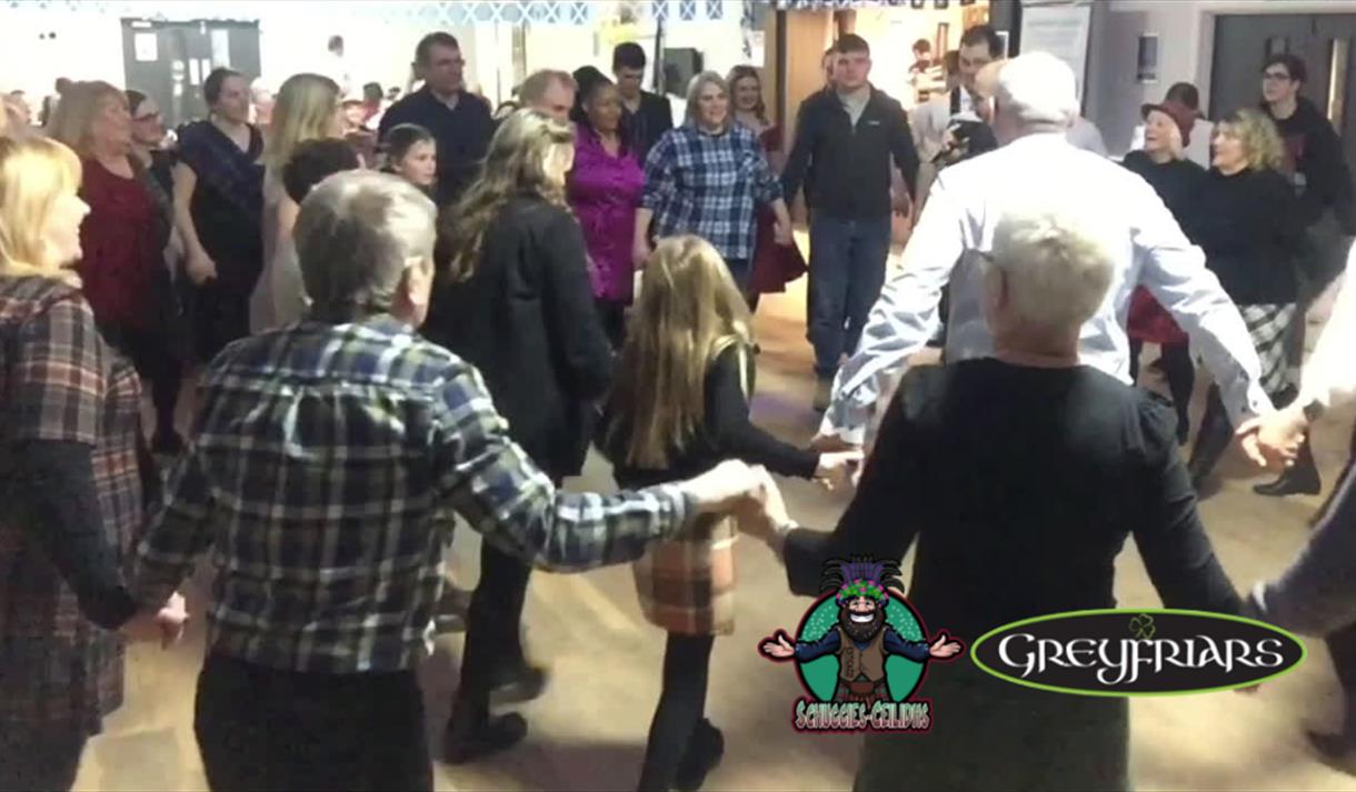 Burns Ceilidh Night at Greyfriars Nottingham
