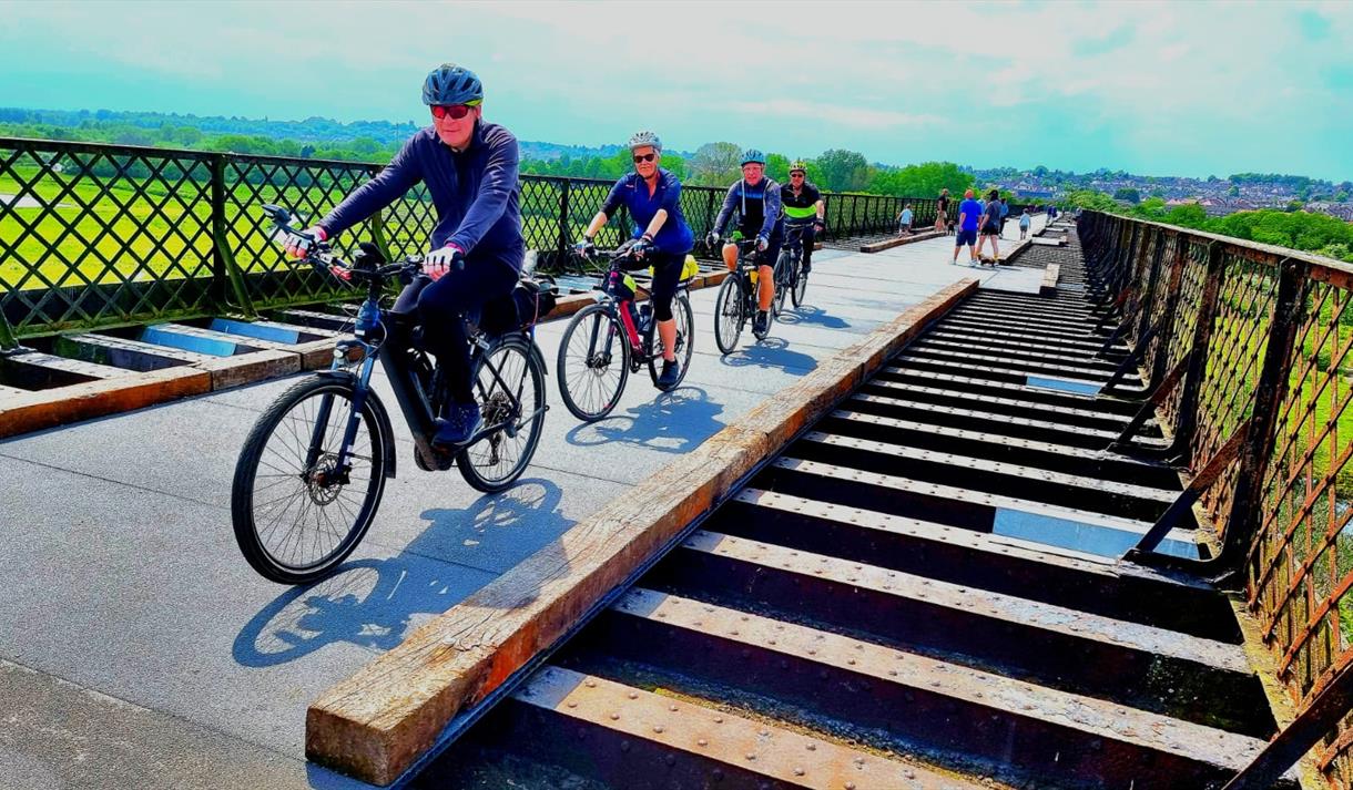 Cycling Day at Bennerley Viaduct
