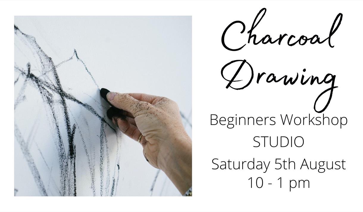 August 2023 Beginners Drawing Course: Charcoal
