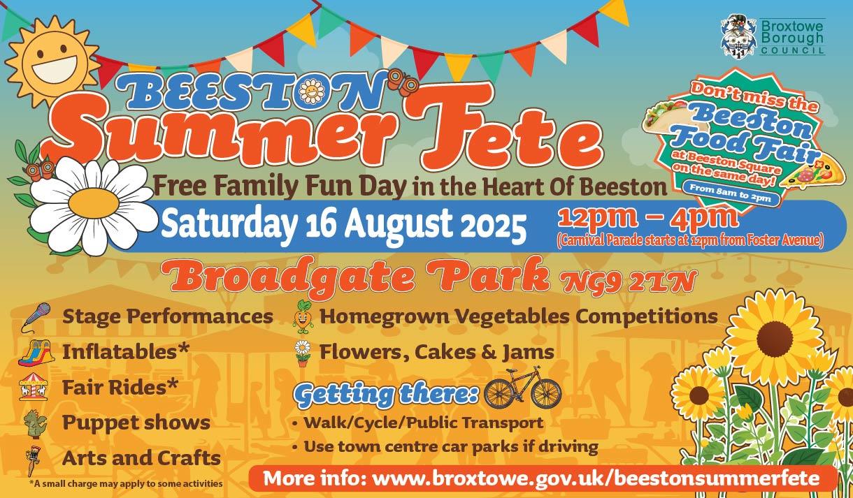 Beeston Summer Fete 2025

