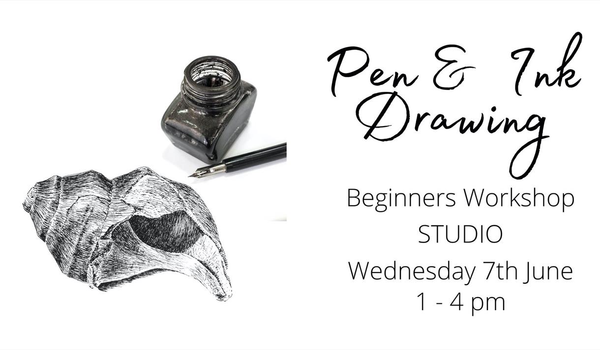 Beginners Drawing Course Pen and Ink - June 2023