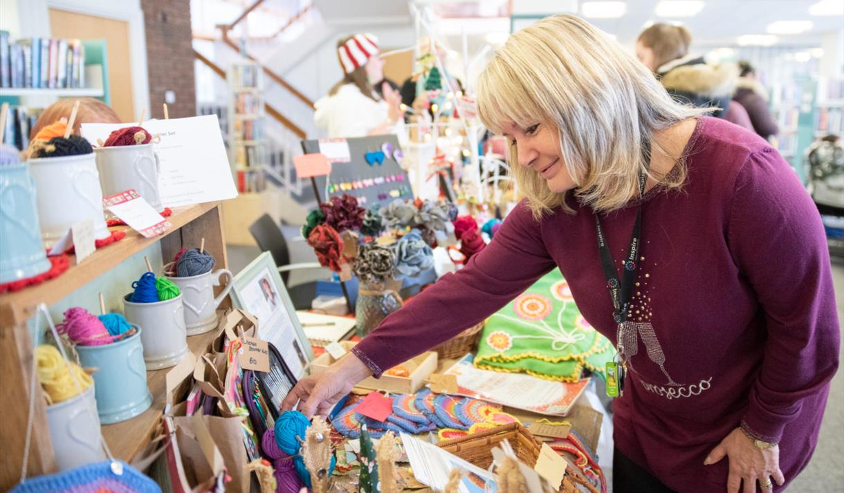 Christmas Market at Arnold Library