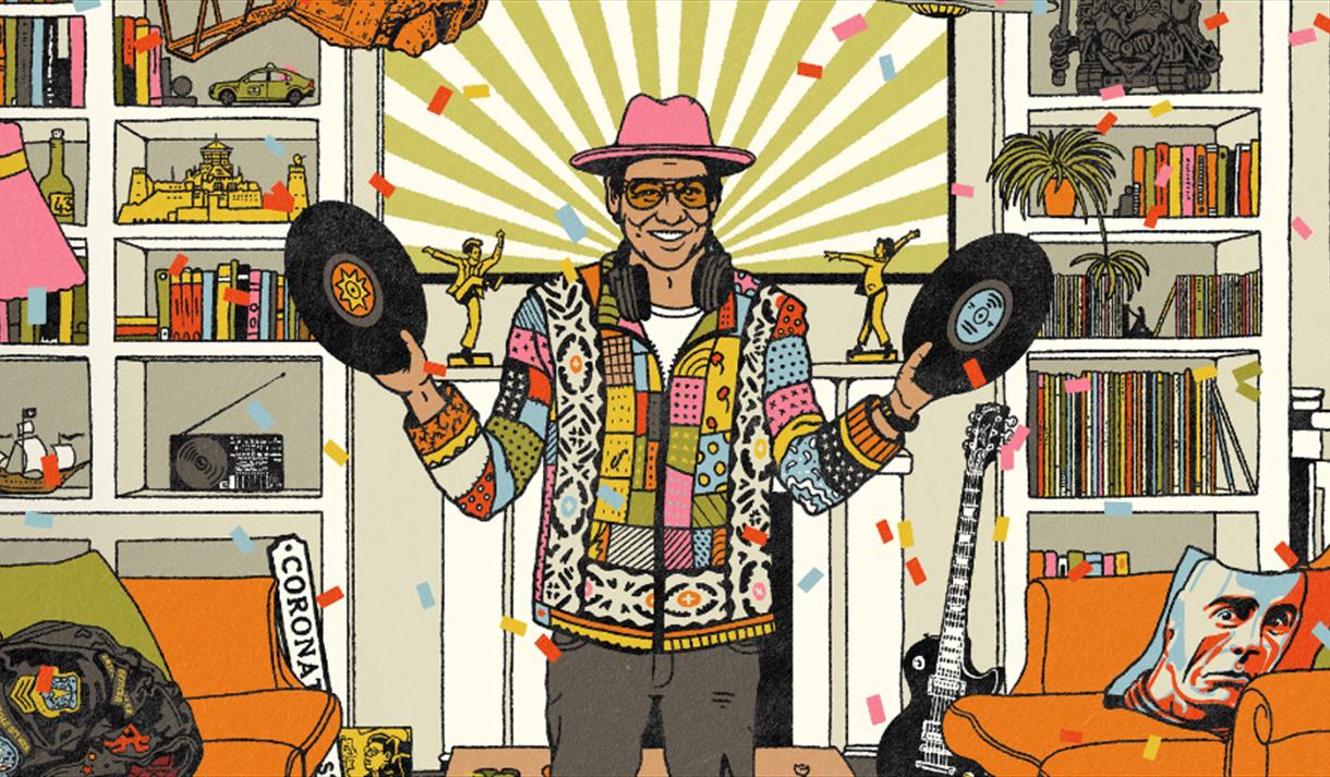 Cartoon graphic for the event