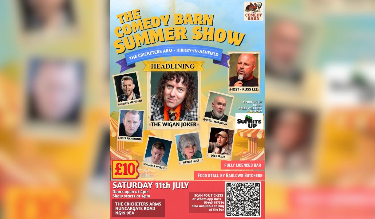 Russ Lee - Comedy barn summer show of stand up comedy 2026
