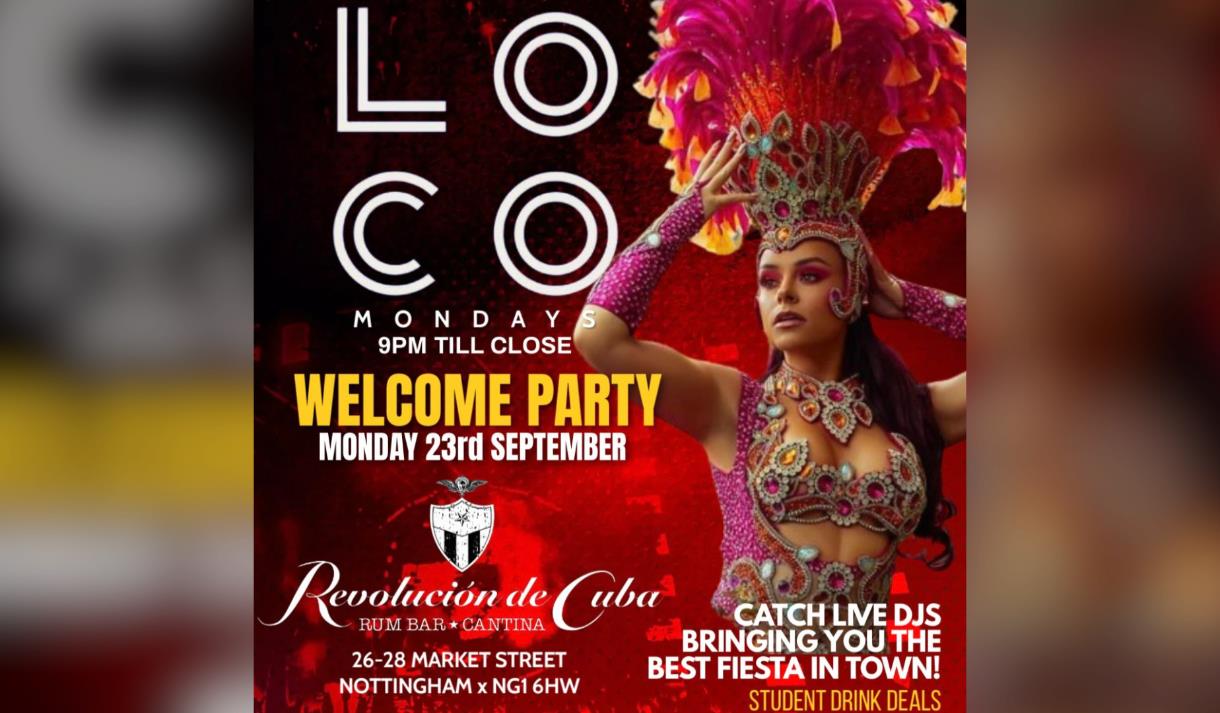 Graphic for the event including the title