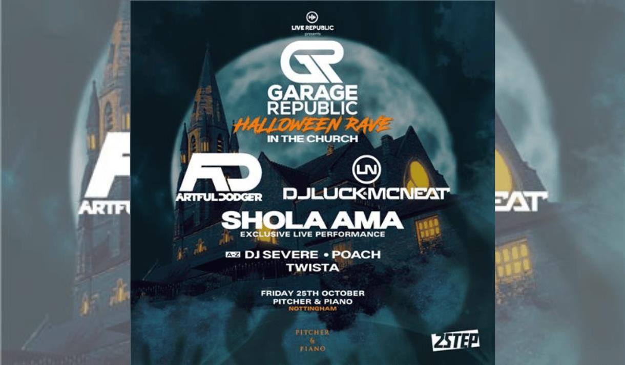 Graphic for the event including the title of the event