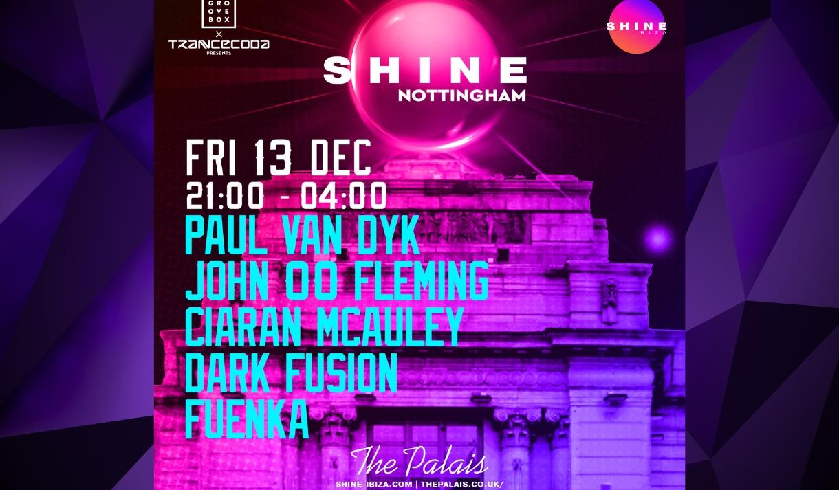 PAUL VAN DYK | Trancecoda X Groovebox X Shine at The Palais
