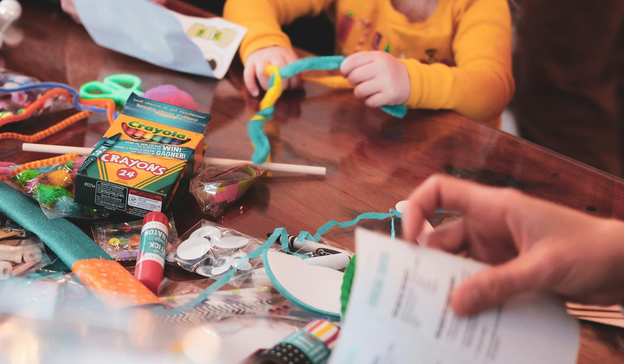 Design and build your own flying owl puppet in this creative session.
