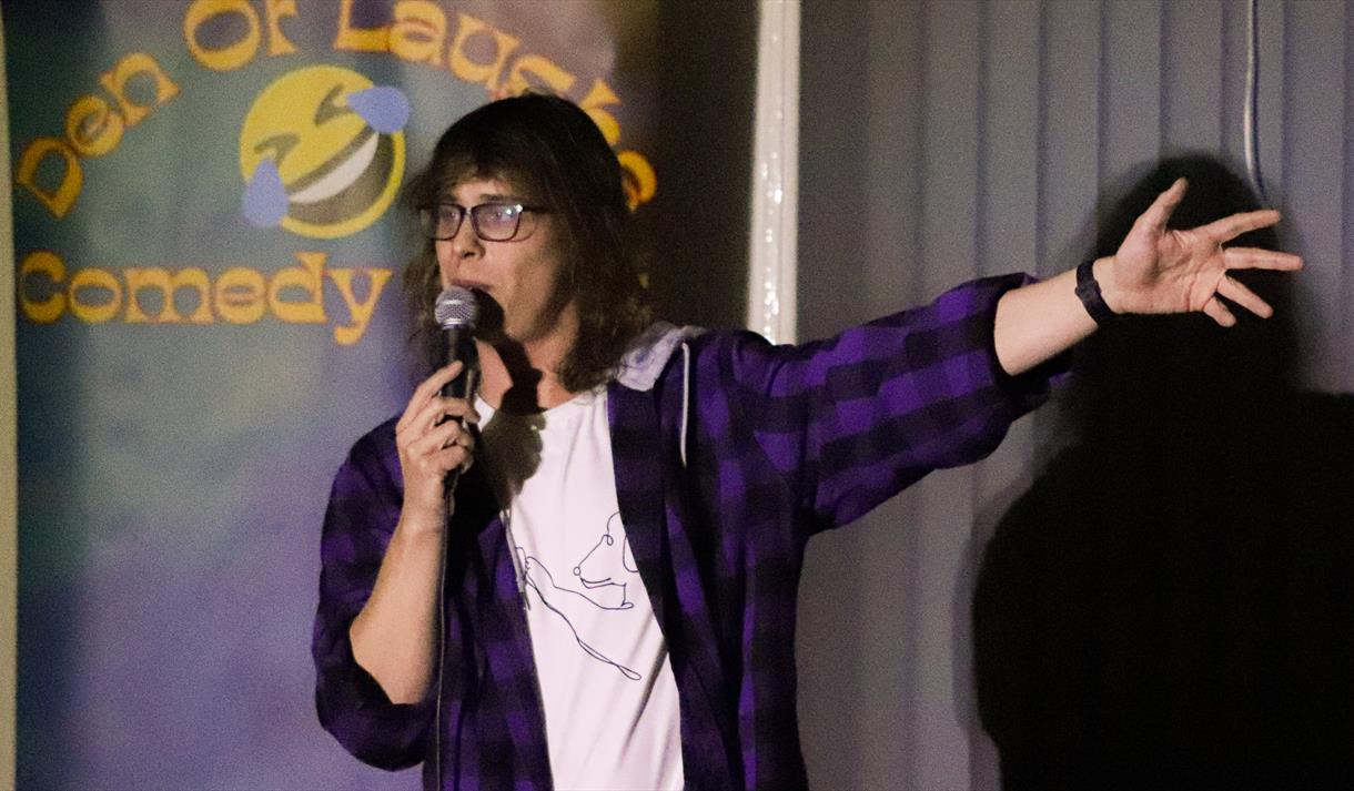 James Beckett - Stutter Island comedy show at Nottingham Comedy Festival
