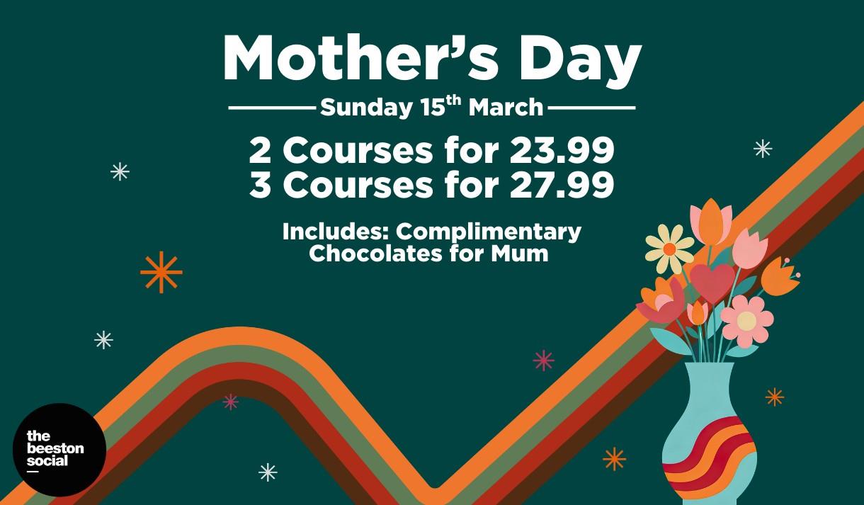 Mother's Day at The Beeston Social 2026
