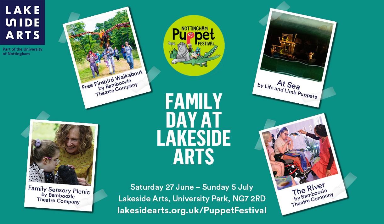 Nottingham Puppet Festival Family Day at Lakeside Arts