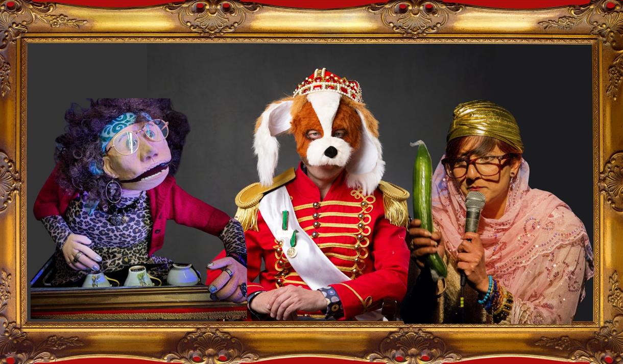 A Royal Tea Party: King Charles Spaniel III and Friends character comedy show at Nottingham Comedy Festival
