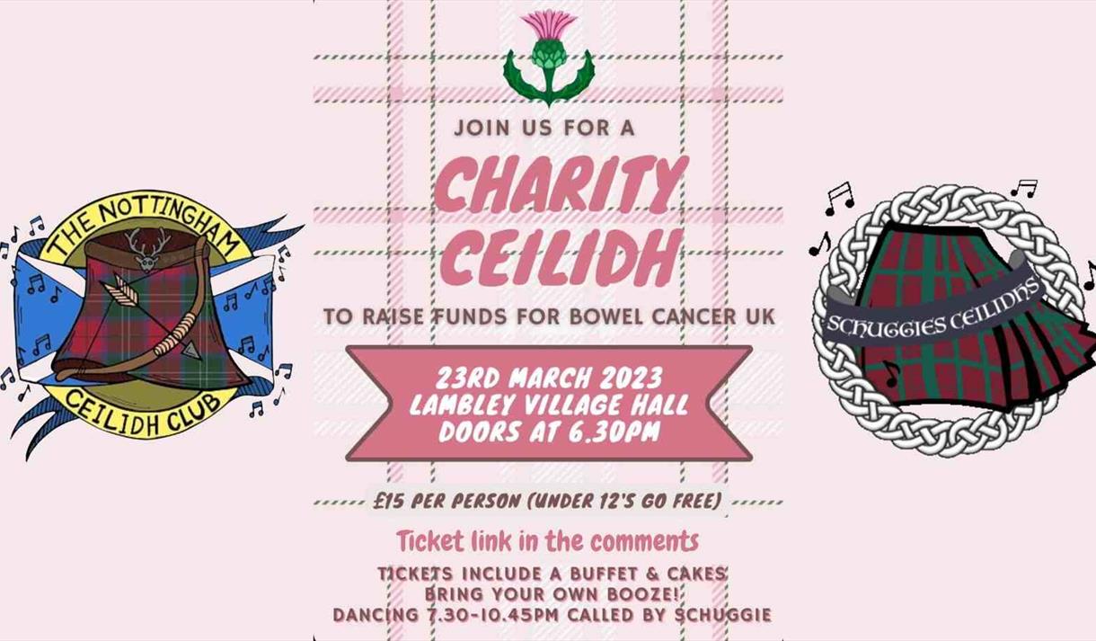 Graphic promoting the event with text on the image.