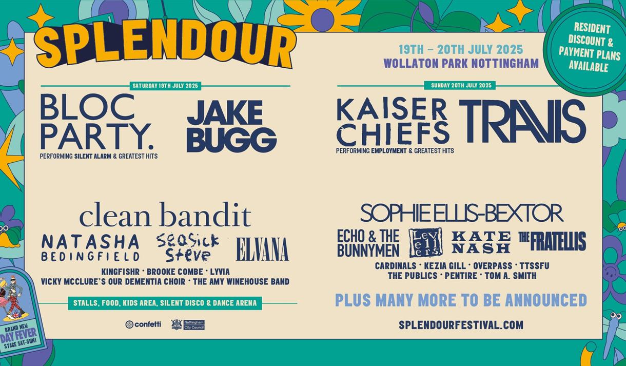 Splendour Festival Line up
