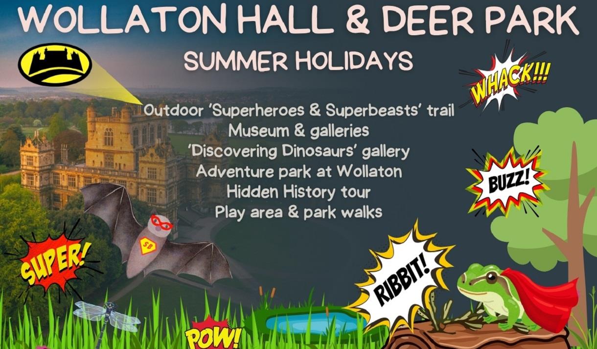 Summer at Wollaton Park event poster