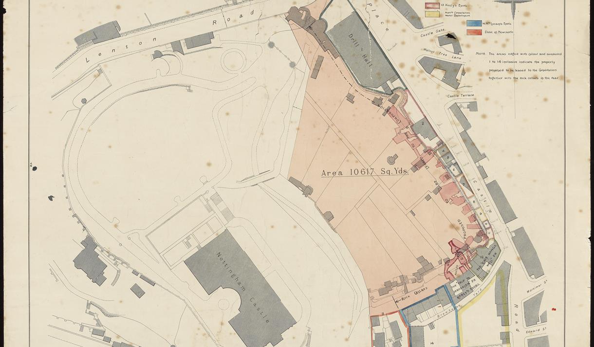 The image shows a map which has been created.