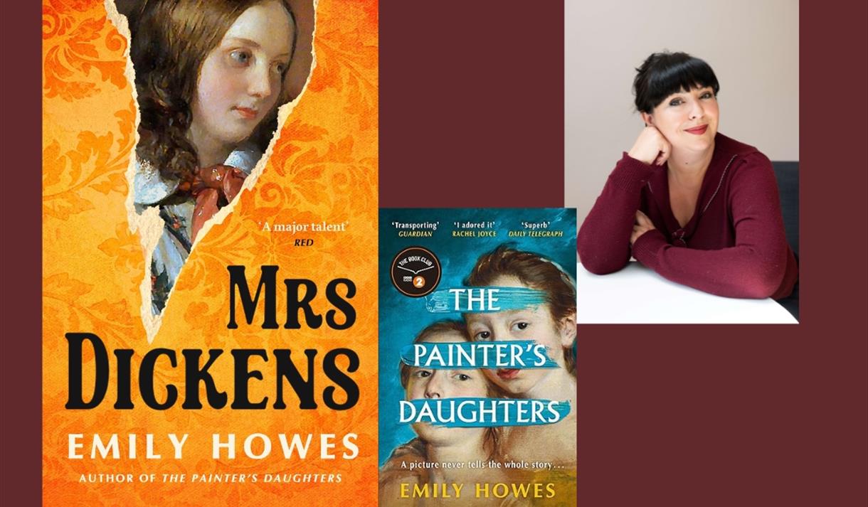 Mrs Dickens with Emily Howes
